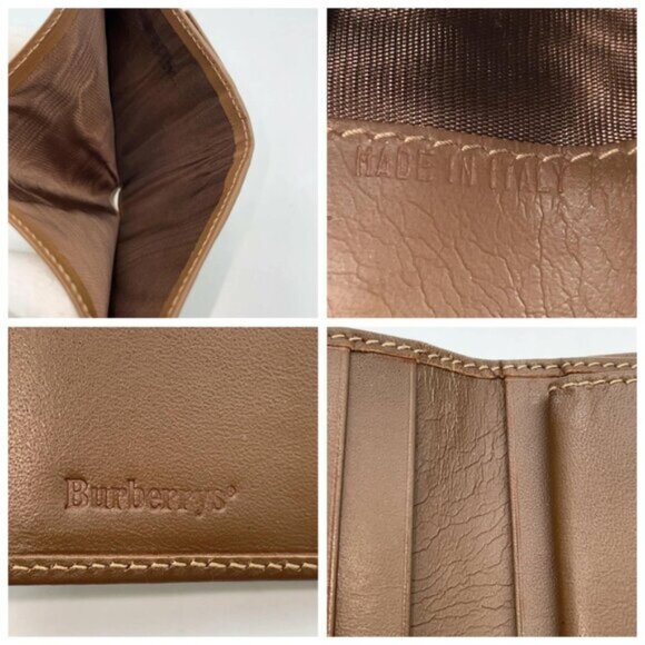 Burberry Brown Nova check Canvas Wallet Set 2 161-051825 - Picture 15 of 16